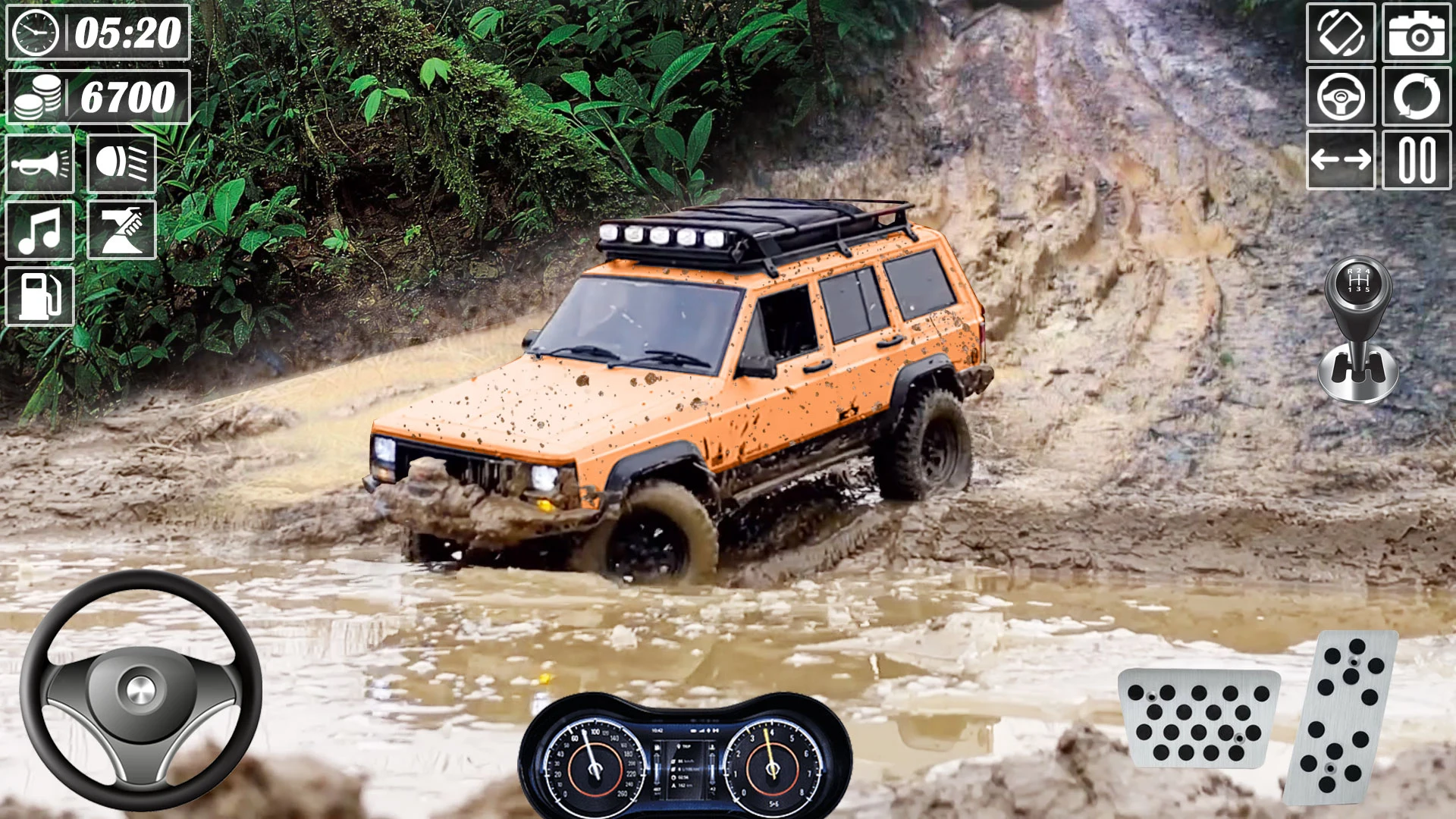 Offroad Jeep Simulator Game screenshot
