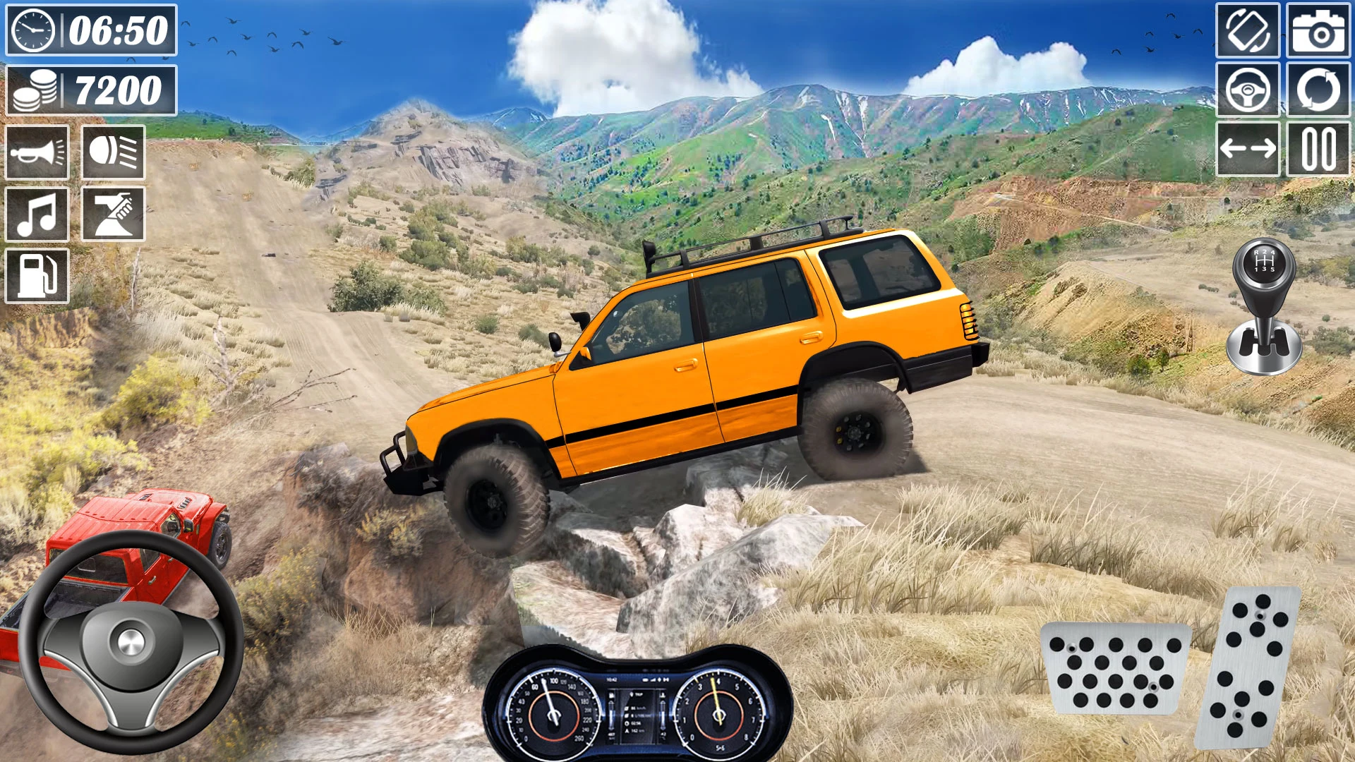 Offroad Jeep Simulator Game screenshot